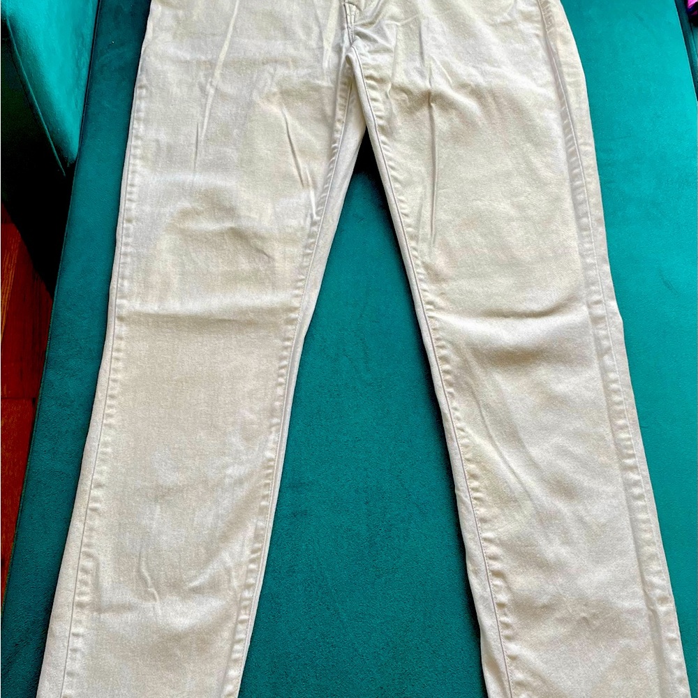 Gold/Ivory pants.